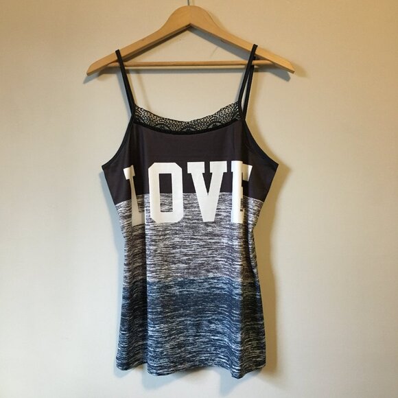 All You Need Is 'Love' Strappy Lace Collar Tank Top - Picture 14 of 14